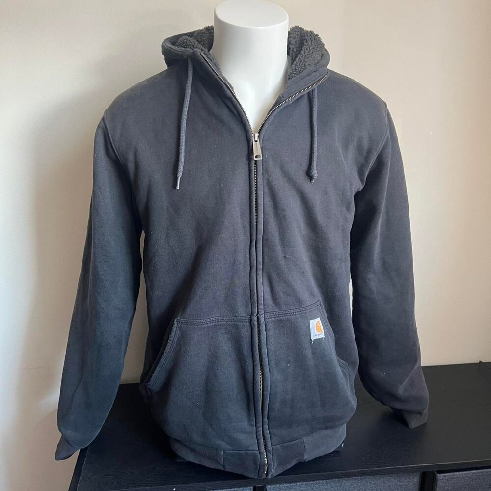 Carhartt Men's Navy Coat Zip Up